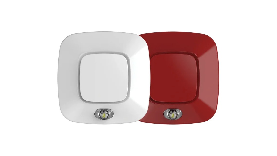 Avertisseur optique d'alarme incendie